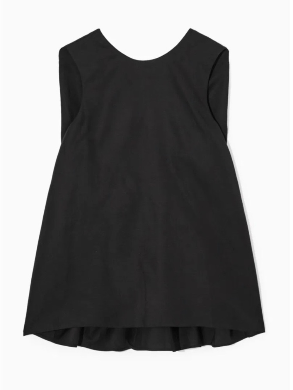 COS Linen Blend Twist Back Top - Picture 4 of 9